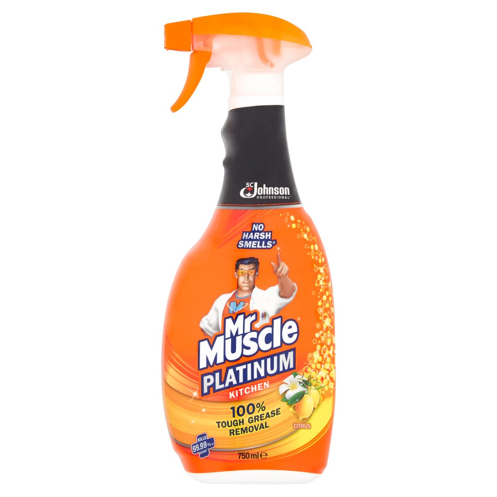 Mr Muscle Platinum Kitchen Spray 750ml