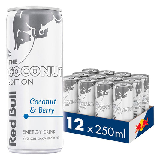 Red Bull Energy Drink, Coconut Edition, 250ml (Case of 12)