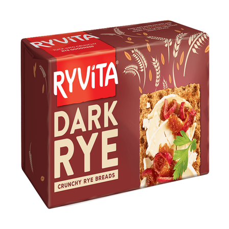 Ryvita Dark Rye Crispbread 200g