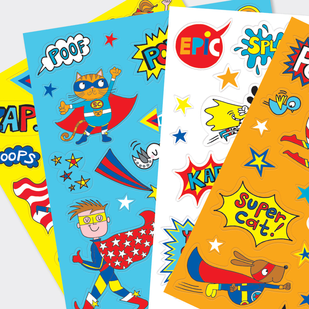 Stickers - Super Hero