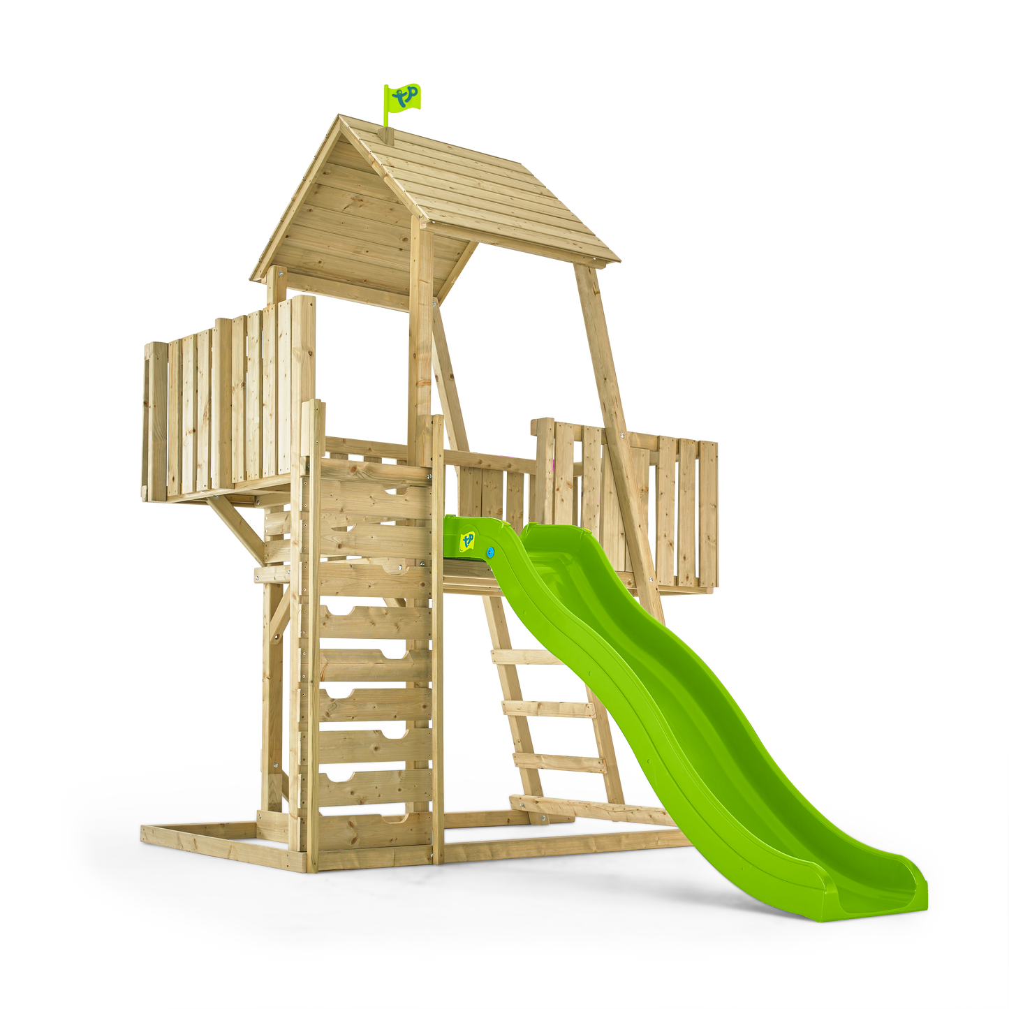 TP Kingswood Normandy Wooden Climbing Frame & Slide - FSC<sup>&reg;</sup> certified