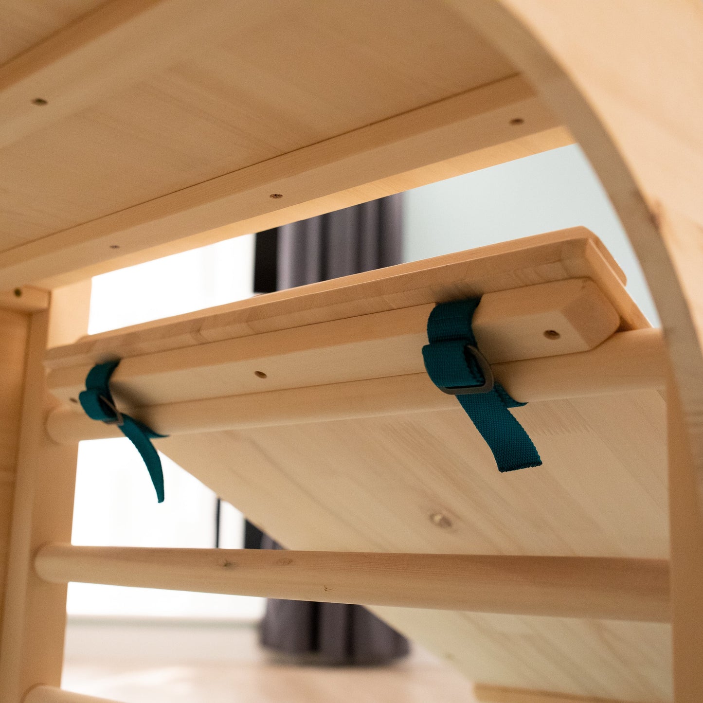 TP Active-Tots Pikler Style Wooden Climbing Bridge and Slide - FSC<sup>&reg;</sup> certified