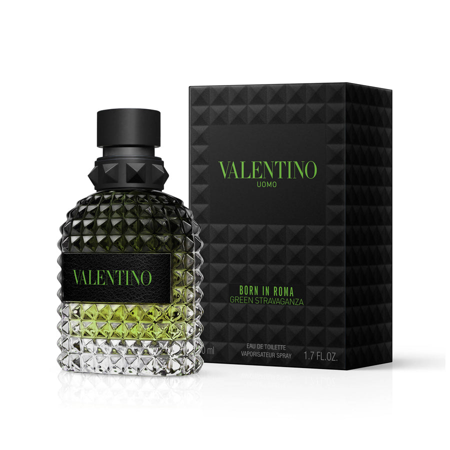 Born In Roma Green Stravaganza Uomo Eau De Toilette For Him 50ml