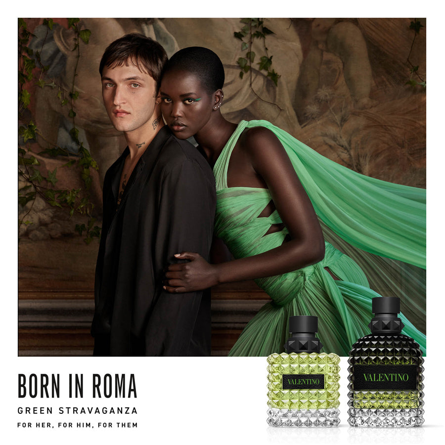 Born In Roma Green Stravaganza Uomo Eau De Toilette For Him 50ml
