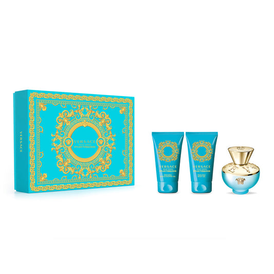 Versace Dylan Turquoise Eau de Toilette for Her Gift Set 50ml Christmas 2023