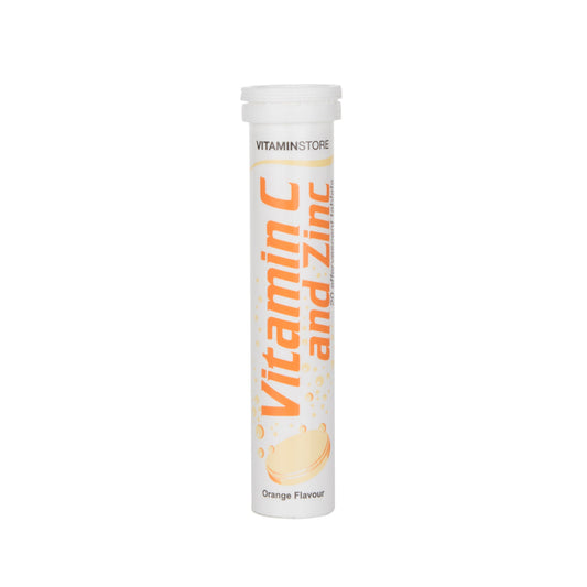 Vitamin Store Effervescent Vitamin C 1000mg and Zinc Tablets (20 pack)