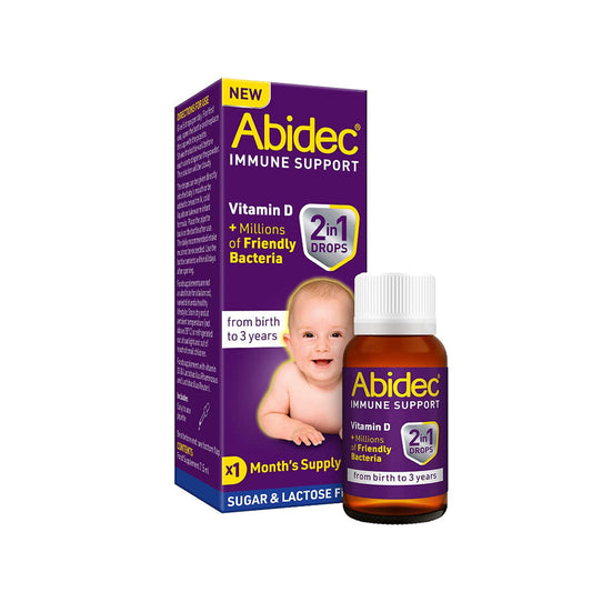 Abidec Immune Support 2-in-1 Vitamin D Drops 7.5ml