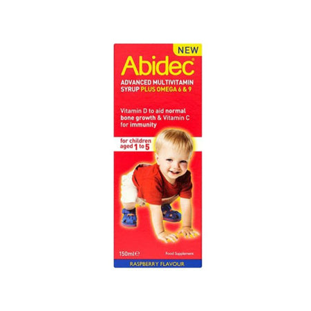 Abidec Advanced Multivitamin Syrup Plus Omega 6 & 9 150ml
