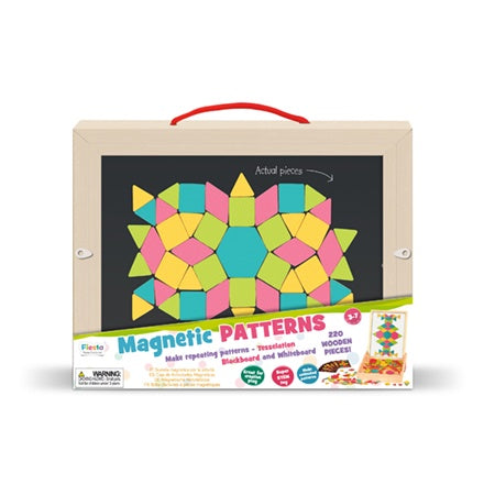 Magnetic Activity Box: Patterns - creative travel set
