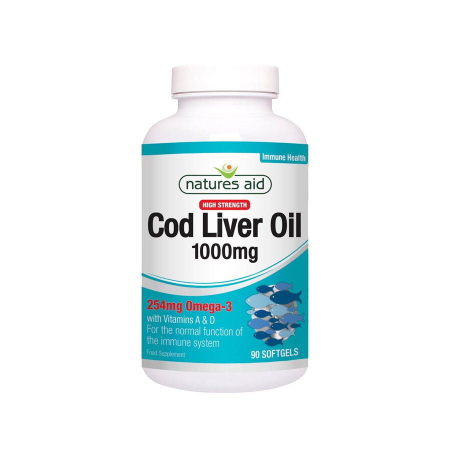 Natures Aid Cod Liver Oil 1000mg (180 Pack)