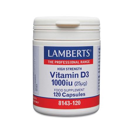 Lamberts Vitamin D3 1000iu (120 Pack)