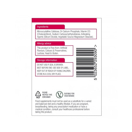 Natures Aid Vitamin D3 1000iu (90 Pack)