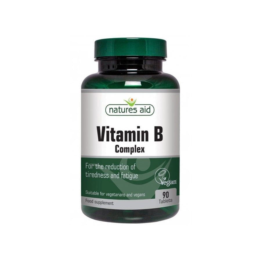 Natures Aid Vitamin B Complex (90 Tablets)