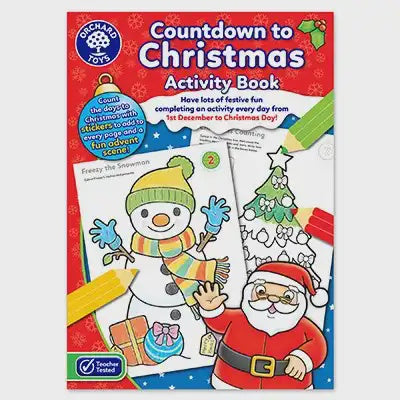 Countdown to Christmas Activity Book