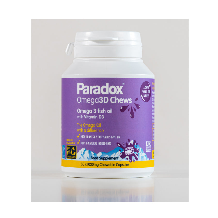 Paradox Omega Fish Oil Omega3D Chews (60 Pack)