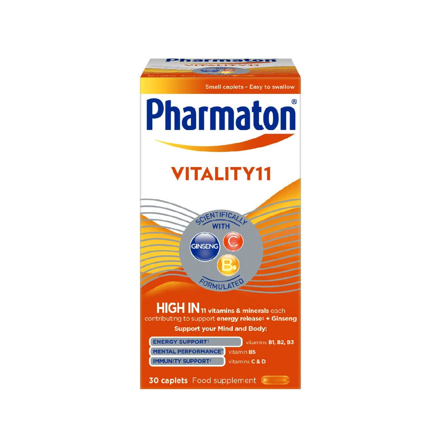 Pharmaton Vitality11 Multivitamin (30 Caplets)