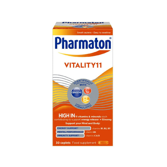 Pharmaton Vitality11 Multivitamin (30 Caplets)