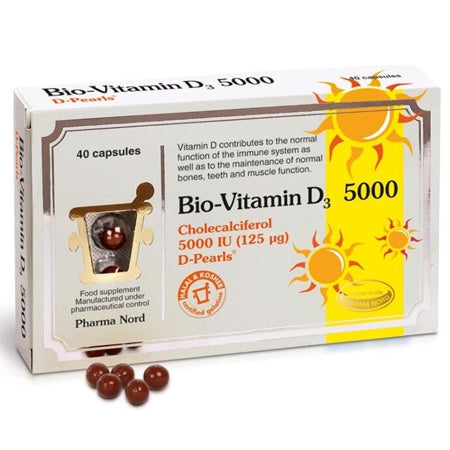 Pharma Nord Bio Vitamin D3 5000IU (40 Tablets)