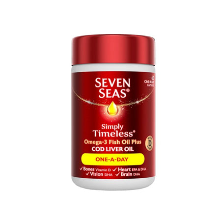 Seven Seas Cod Liver Oil One-a-Day (60 Capsules)