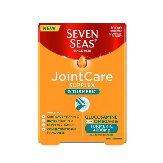 Seven Seas JointCare Supplex & Turmeric 4000mg (30 Day DUO Pack)