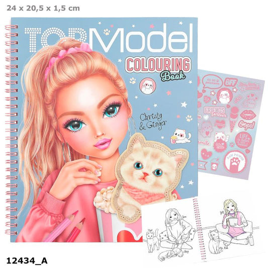 TOPModel Colouring Book Cutie