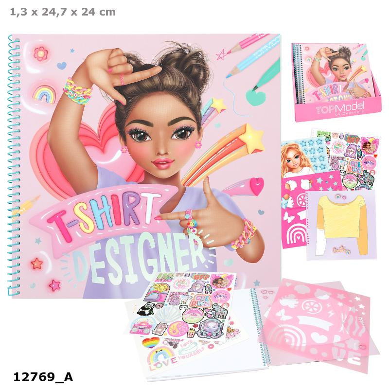 TopModel TShirt Designer Colouring Book