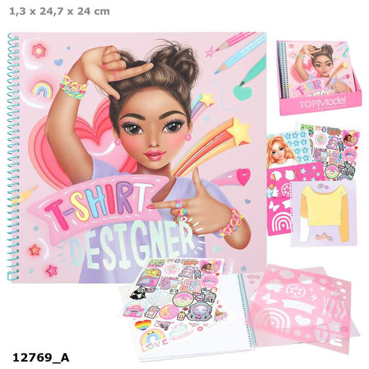 TopModel TShirt Designer Colouring Book