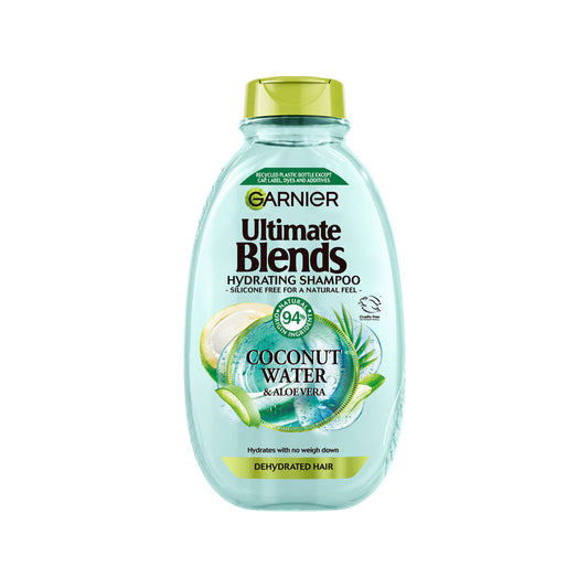 Garnier Ultimate Blends Coconut Water & Aloe Vera Hydrating Vegan Shampoo 400ml